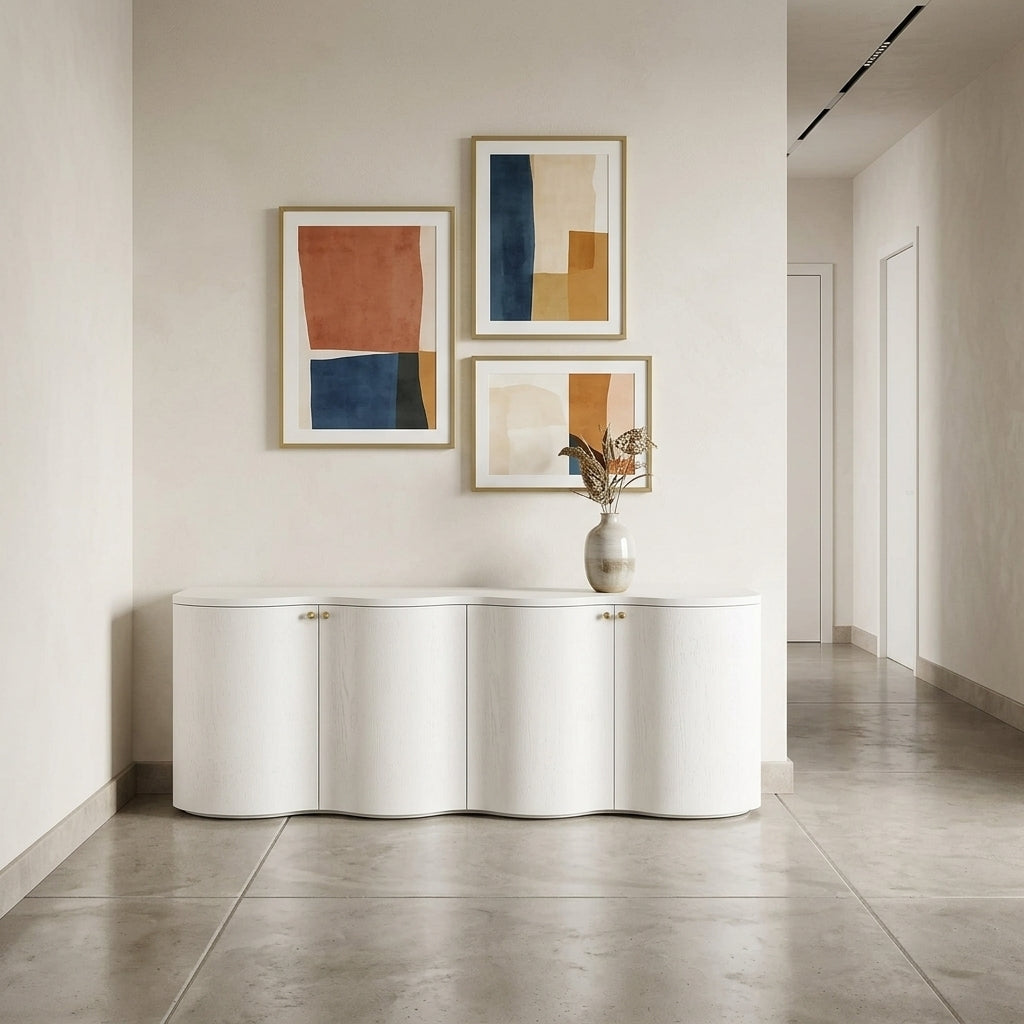 Jaya 2.15m Buffet Unit - White