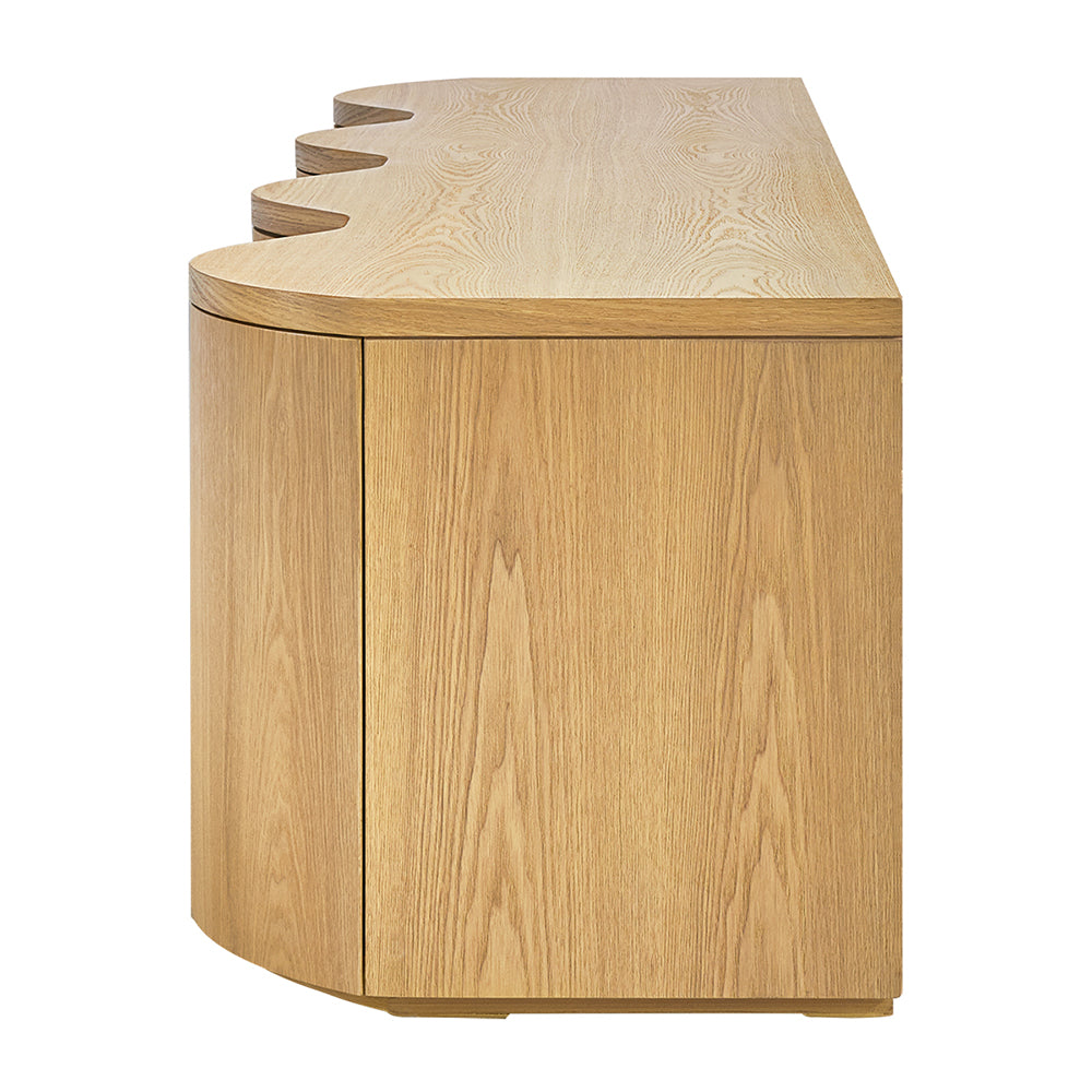 Jaya 2.15m TV Entertainment Unit - Natural