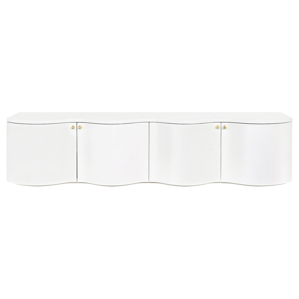 Jaya 2.15m TV Entertainment Unit - White