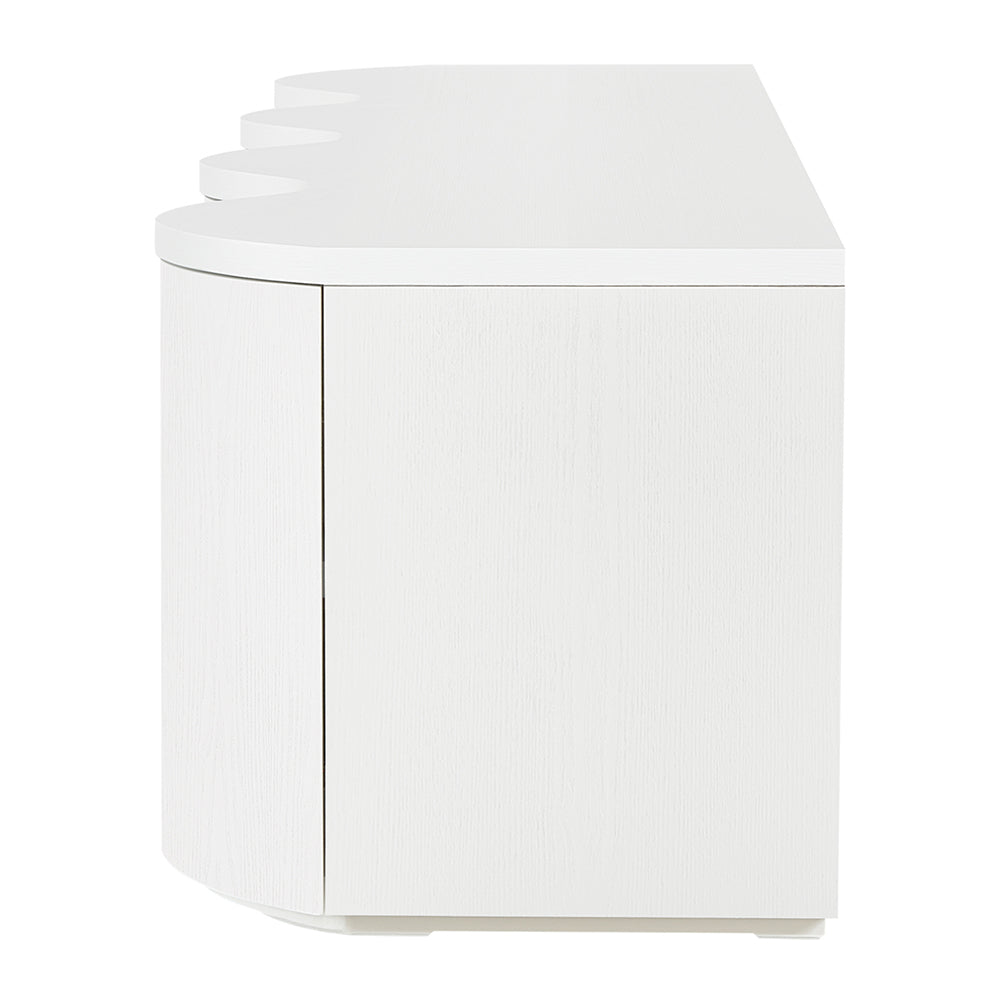 Jaya 2.15m TV Entertainment Unit - White