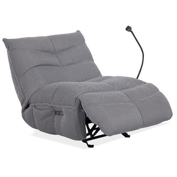 Jayden Game Chair with Power Recliner - Grey