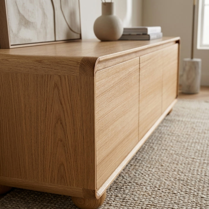 Jenny 2.2m TV Entertainment Unit - Natural