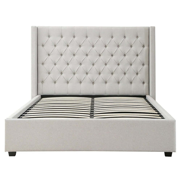 Jiwon Upholstered Gas Lift Storage Bed - Queen