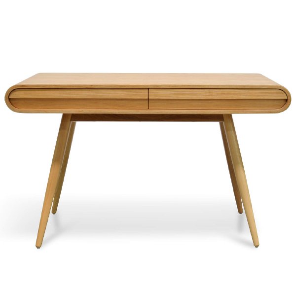 Joshua Narrow Wood Console Table - Natural