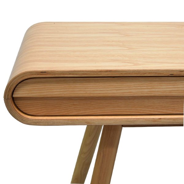 Joshua Narrow Wood Console Table - Natural