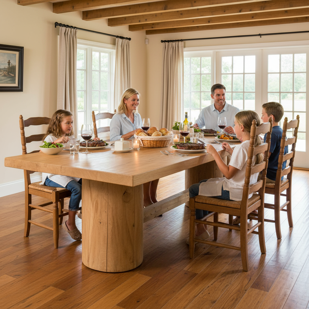 Josif 2.8m Dining Table - Natural