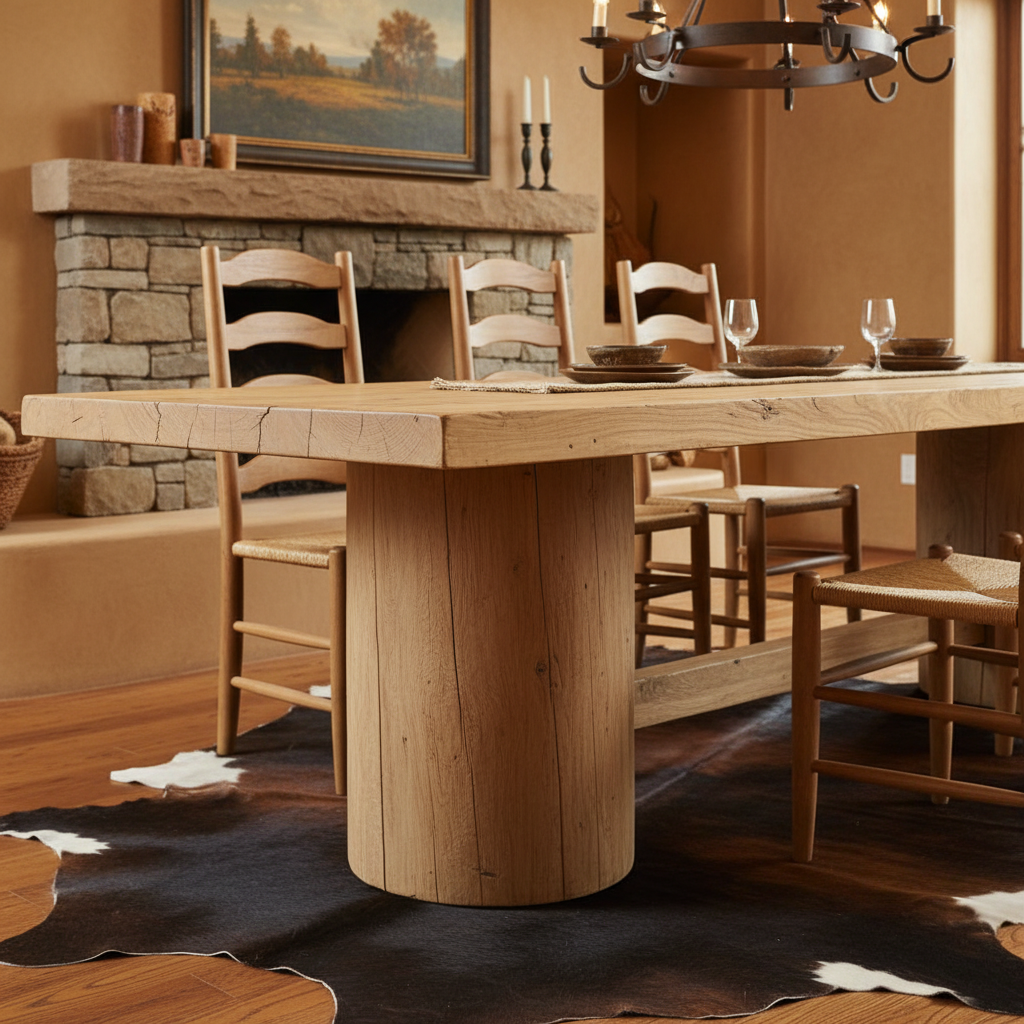 Josif 2.8m Dining Table - Natural