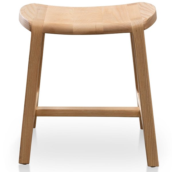 Judy Wooden Low Stool - Natural