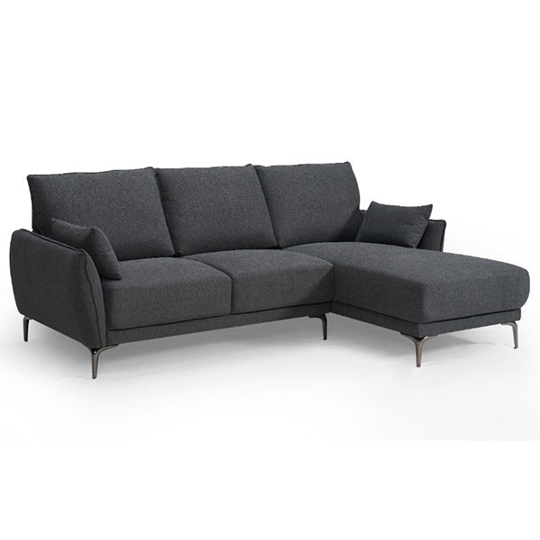 Kailey 2 Seater Fabric Sofa with RHF Chaise