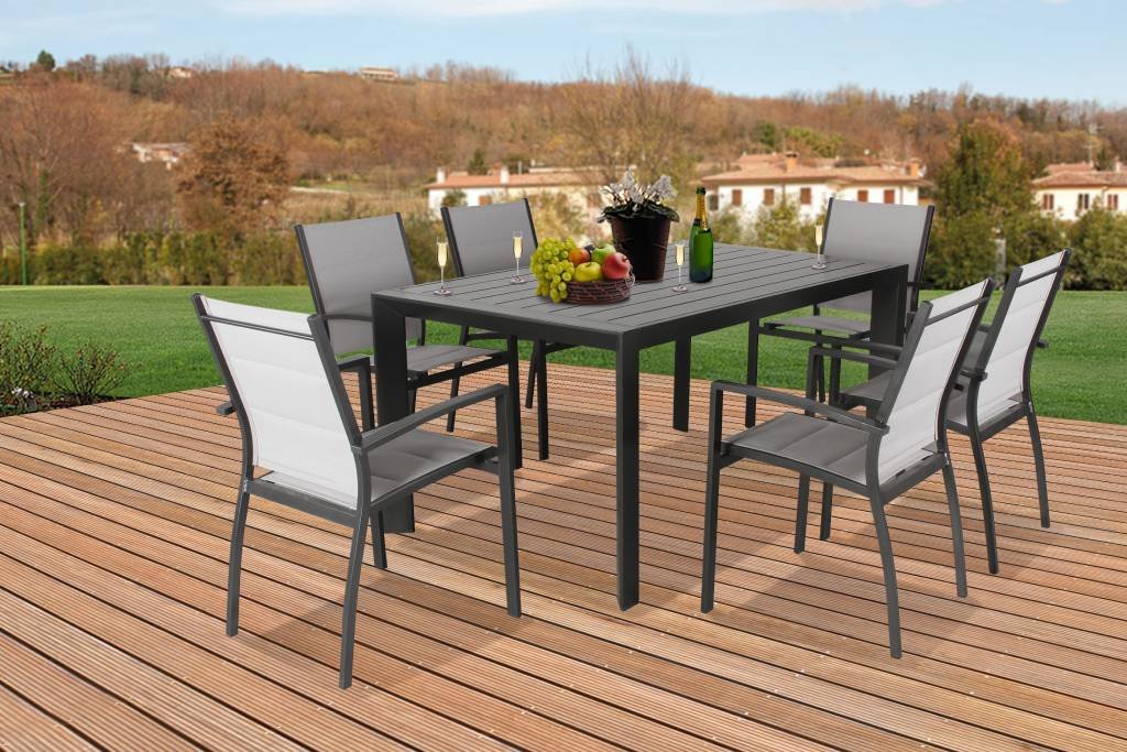 Kantor 6 Seater Outdoor Dining Set