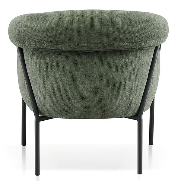 Karin Fabric Armchair - Mason Olive Green