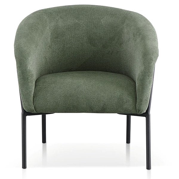 Karin Fabric Armchair - Mason Olive Green