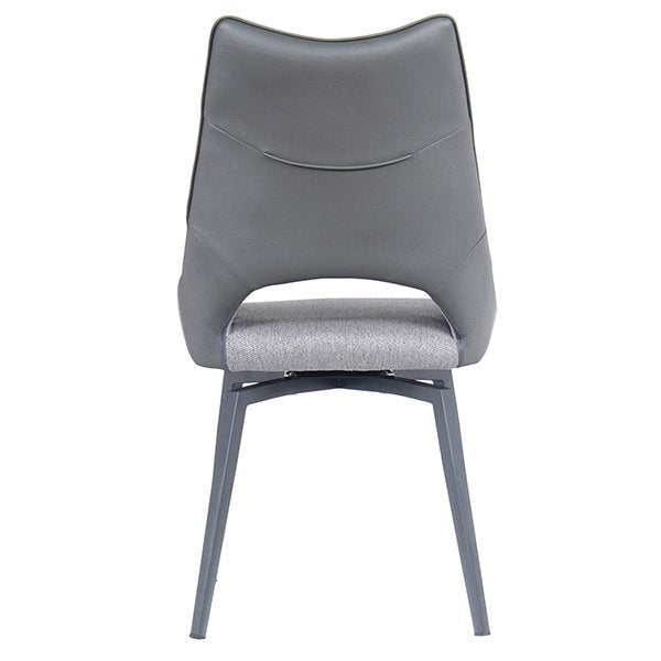 Karina Upholstered Dining Chairs (Set of 2) - Light Grey