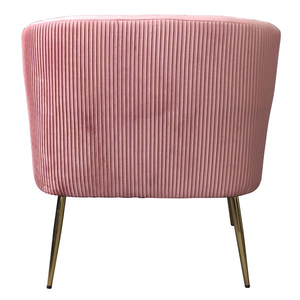 Karina Velvet Accent Chair - Dusk