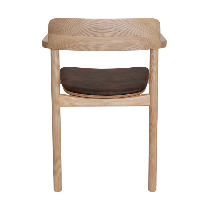 Katoomba Cafe Armchair - Chocolate Seat