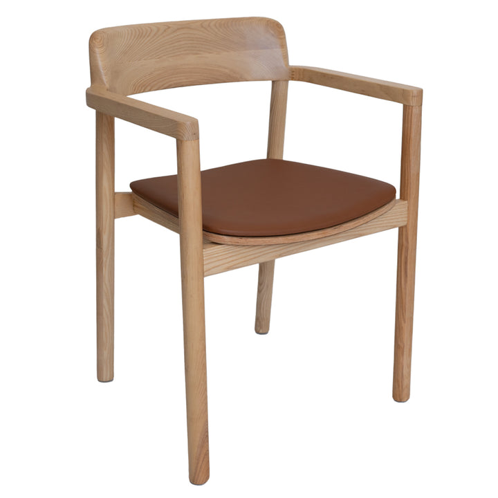 Katoomba Cafe Armchair - Tan Seat