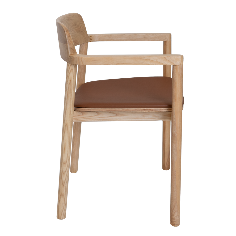 Katoomba Cafe Armchair - Tan Seat