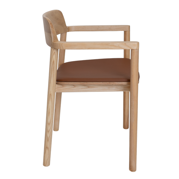 Katoomba Cafe Armchair - Tan Seat