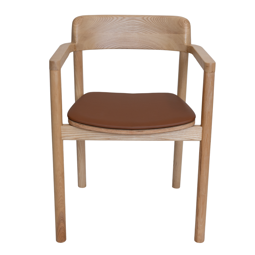 Katoomba Cafe Armchair - Tan Seat
