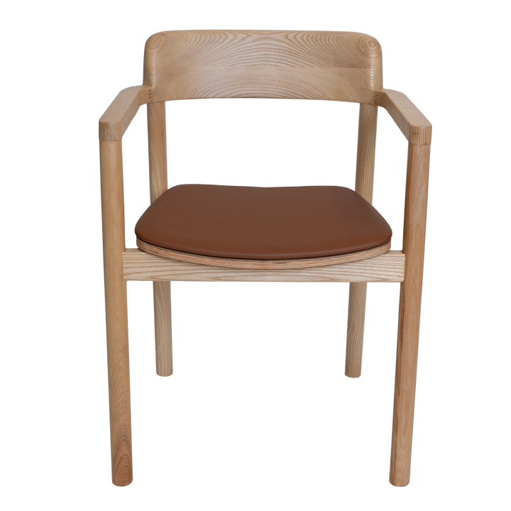 Katoomba Cafe Armchair - Tan Seat