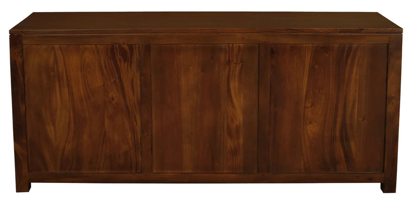 Katoomba Solid Mahogany Timber 6 Drawer Dresser - Mahogany