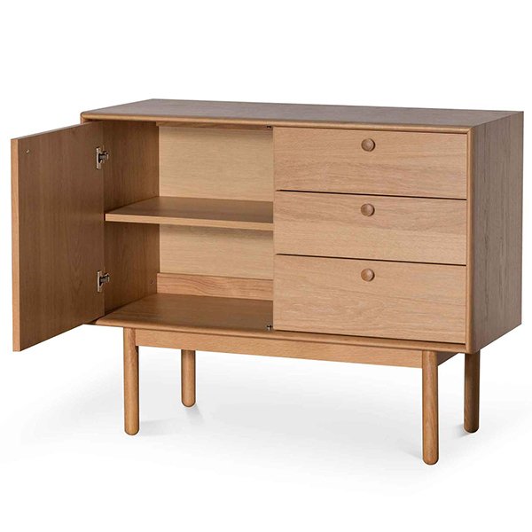 Kenston Narrow Wooden Sideboard - Natural