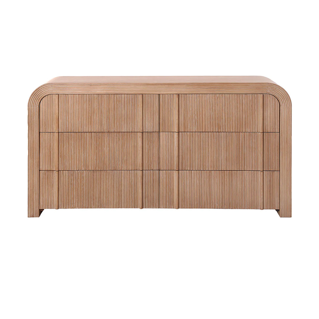 Kevin 6 Drawer Chest - Natural