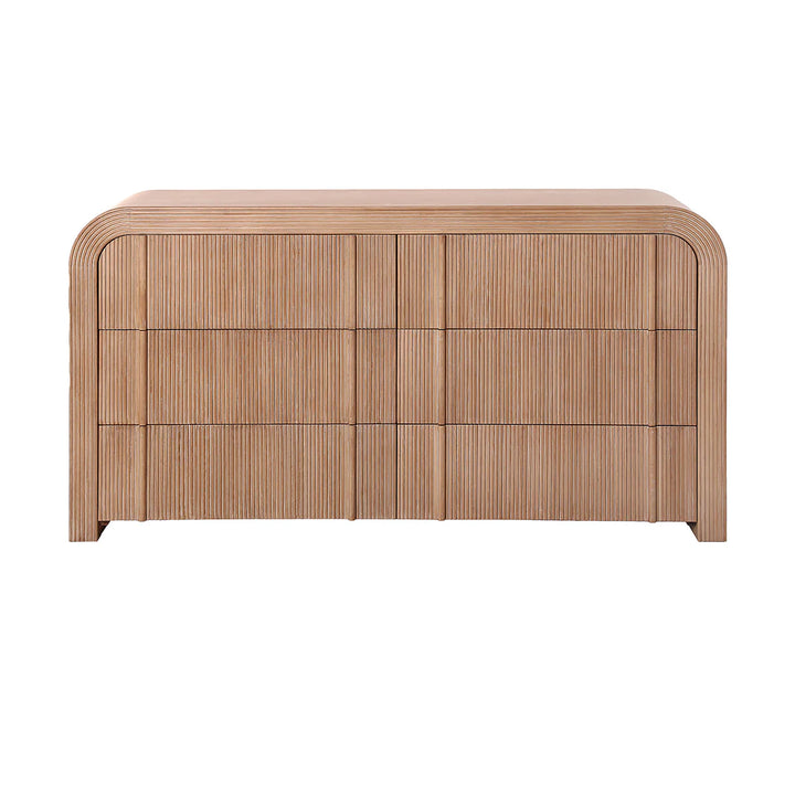 Kevin 6 Drawer Chest - Natural