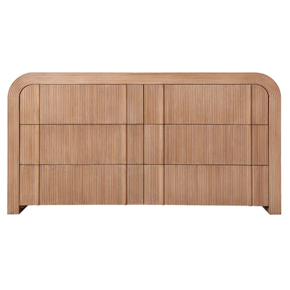 Kevin 6 Drawer Chest - Natural