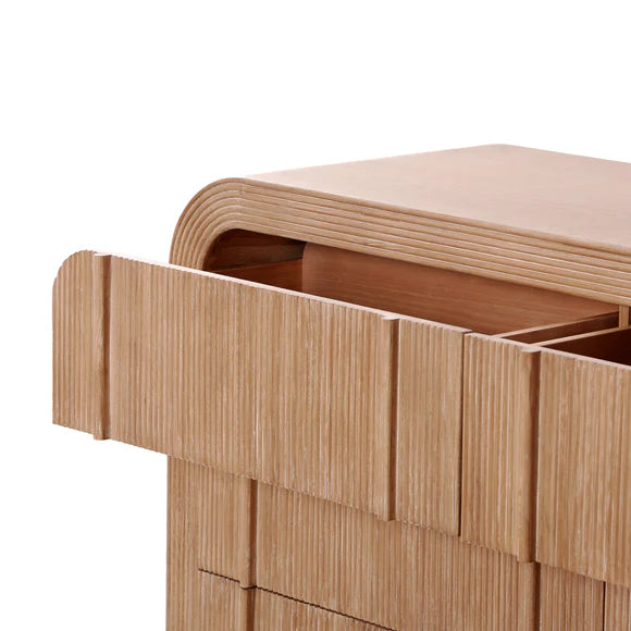 Kevin 6 Drawer Chest - Natural