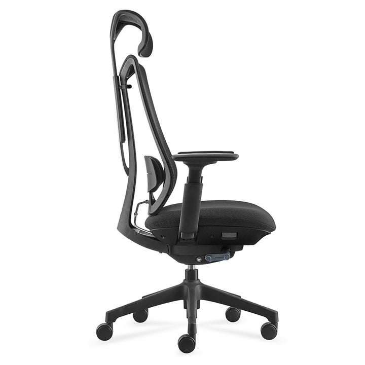 Kevin Heavy Duty High Back Mesh Ergonomic Office Chair - Black