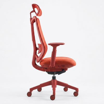 Kevin Heavy Duty High Back Mesh Ergonomic Office Chair - Burnt Orange