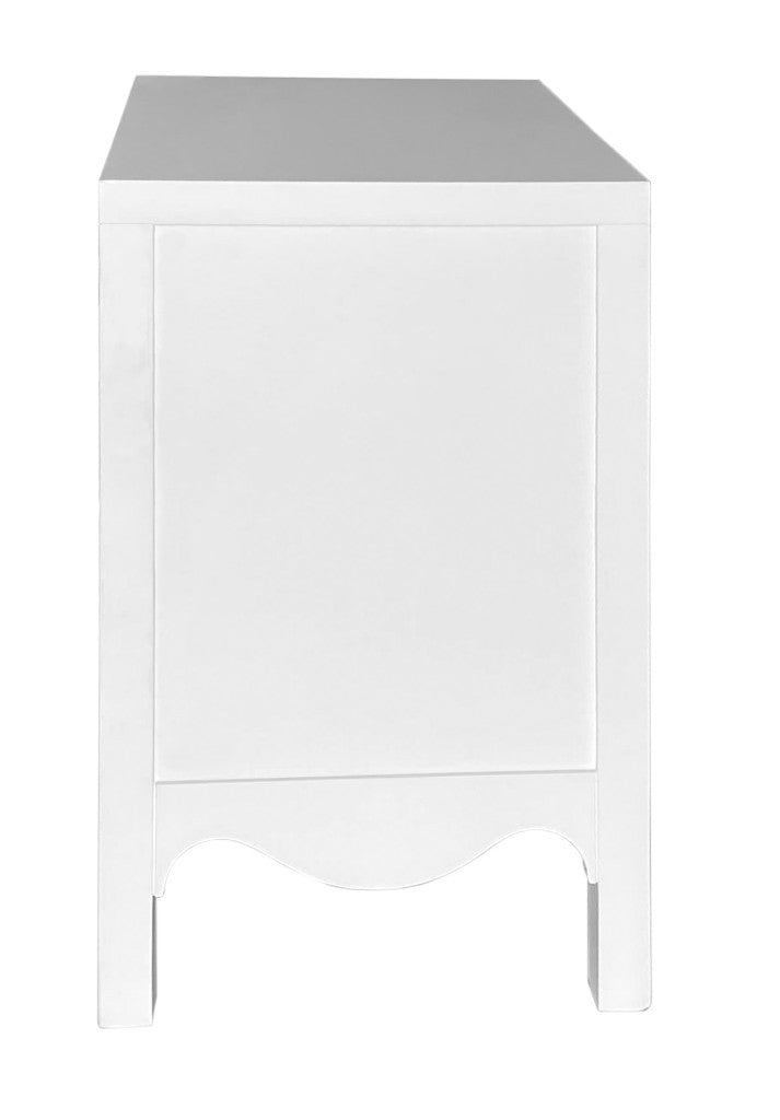 Kilkenny 2-Drawer White Bedside Table