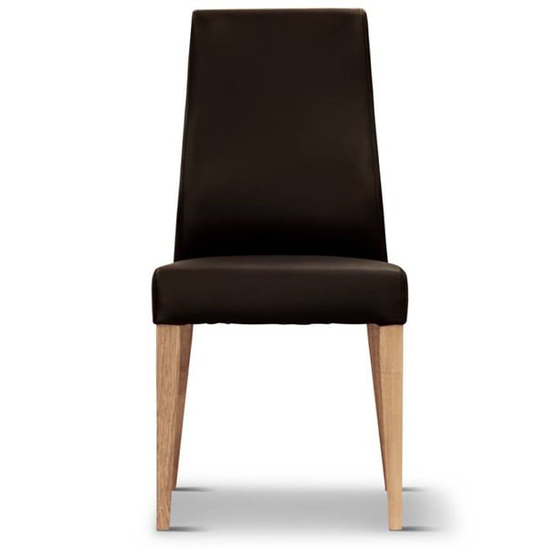 Meadows PU Leather Dining Chair - Black