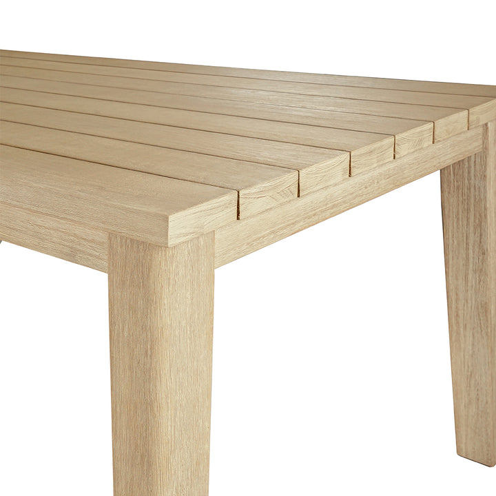 Kuhl Eucalyptus Timber Outdoor Dining Table - Natural