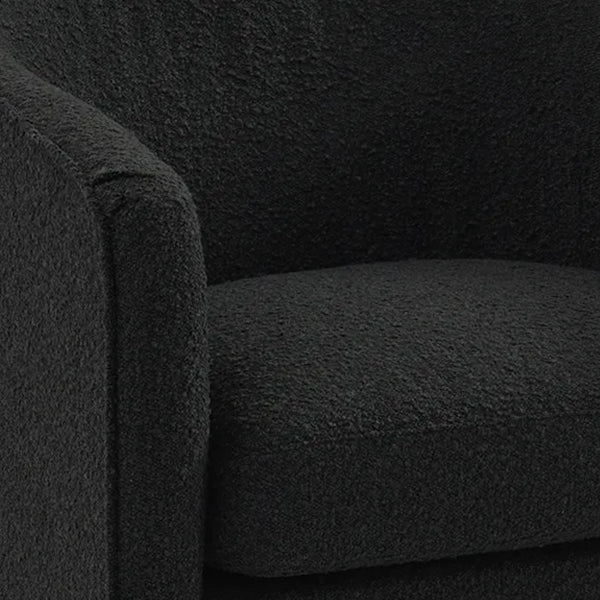 Kylie Arm Chair - Black Onyx Boucle