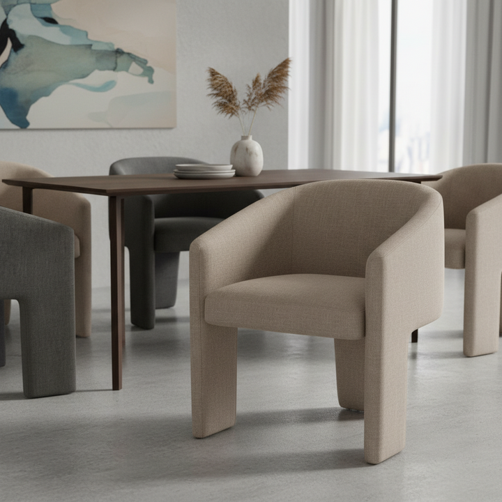 Kylie Dining Chair - Mocha Mousse