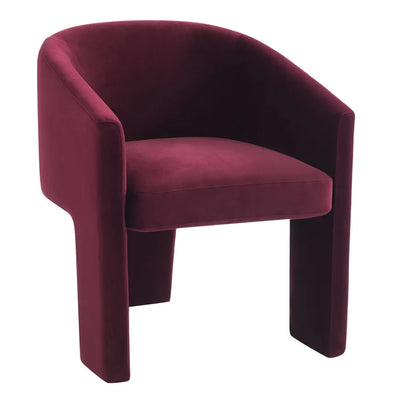 Kylie Dining Chair - Wine