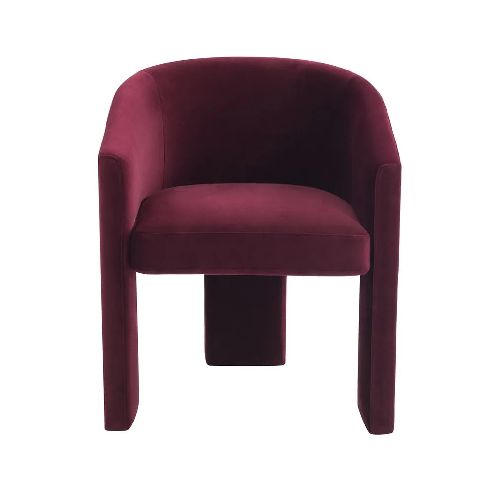 Kylie Dining Chair - Wine