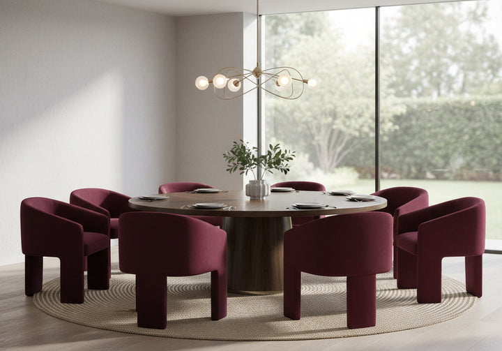 Kylie Dining Chair - Wine