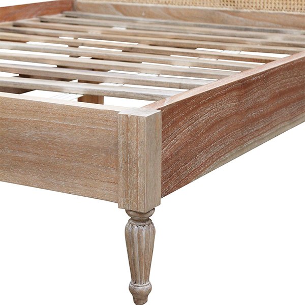 Carrington Toulouse Rattan Bed - King