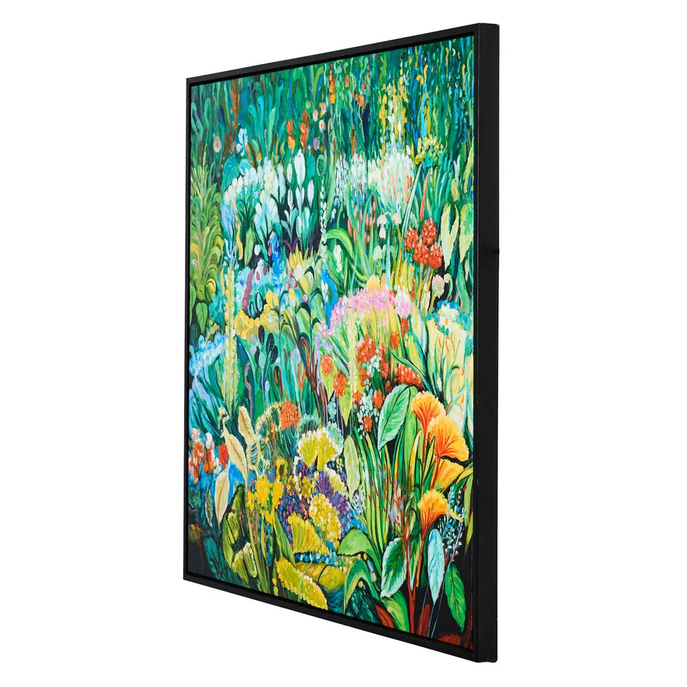 Le Fluers Oil On Canvas Painting