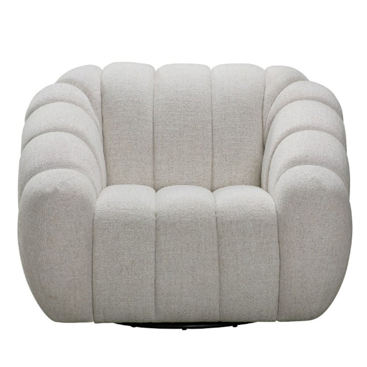 Leia Single Seater Swivel Fabric Sofa
