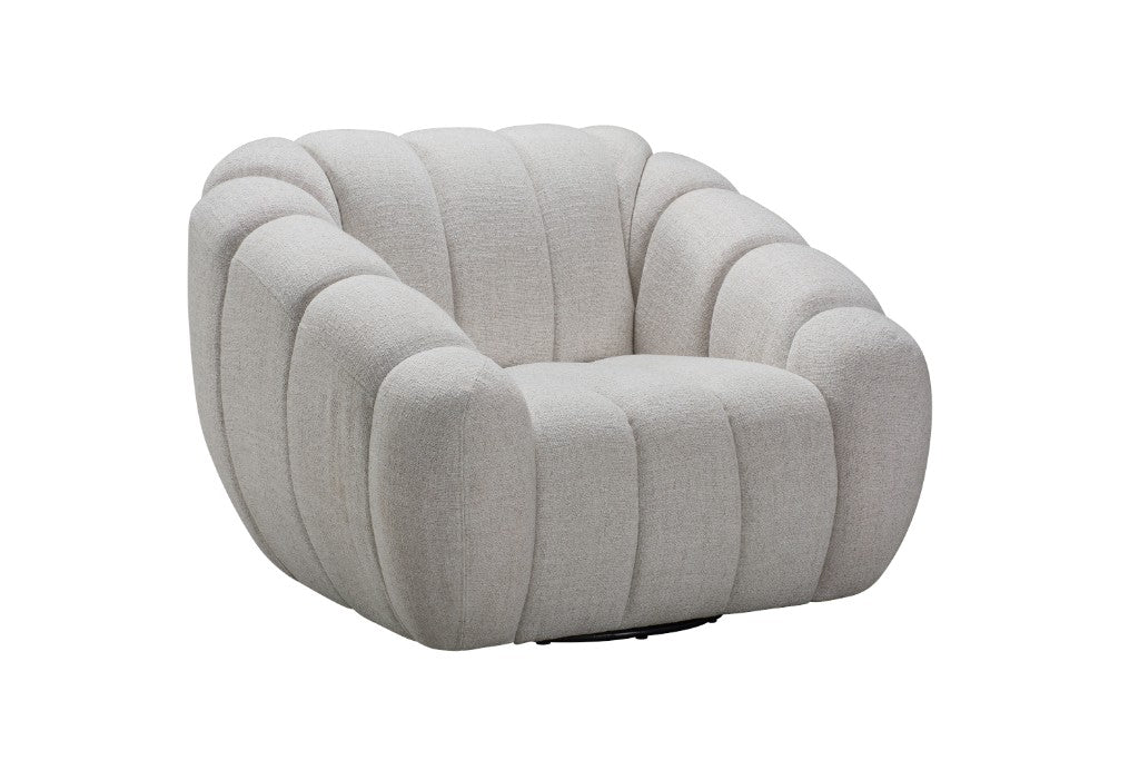 Leia Single Seater Swivel Fabric Sofa