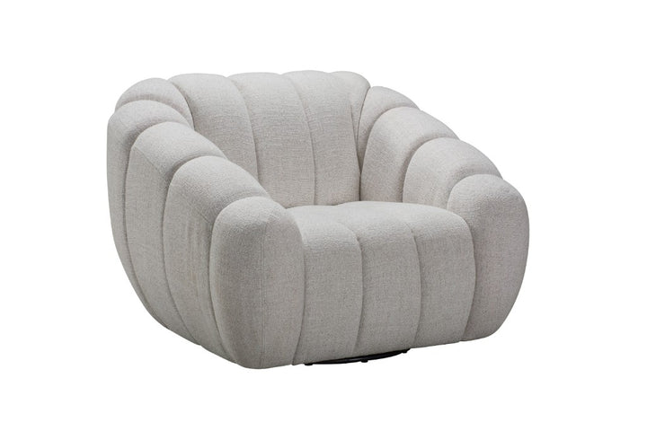Leia Single Seater Swivel Fabric Sofa