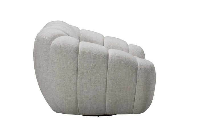 Leia Single Seater Swivel Fabric Sofa
