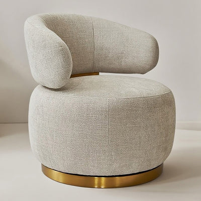 Lewis Upholstered Swivel Accent Chair