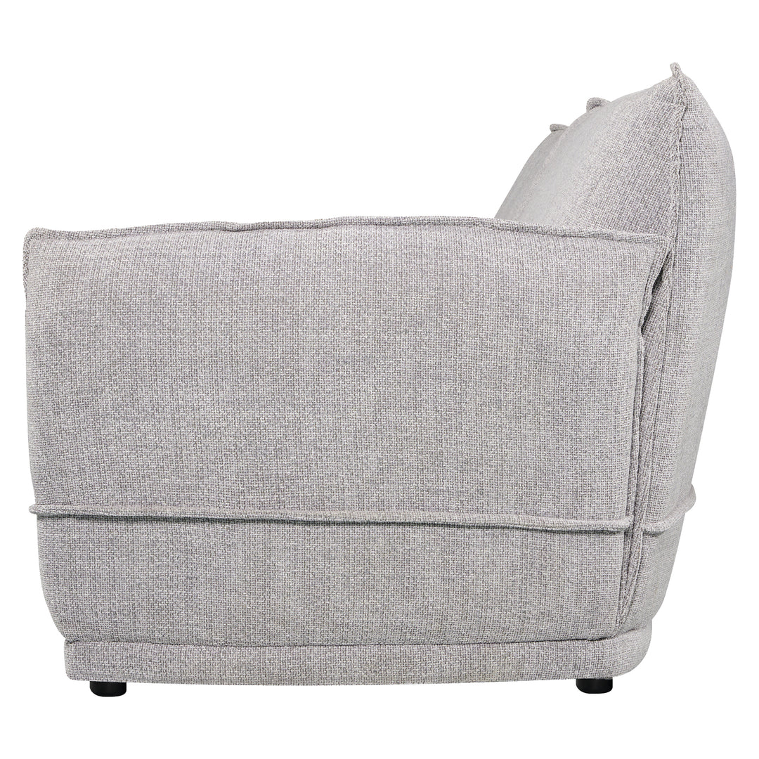Lionnel 2 Seater Upholstered Sofa - Grey