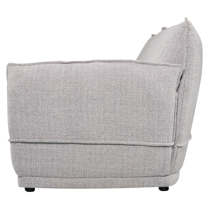 Lionnel 2 Seater Upholstered Sofa - Grey