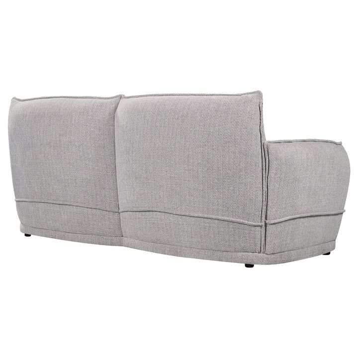 Lionnel 2 Seater Upholstered Sofa - Grey